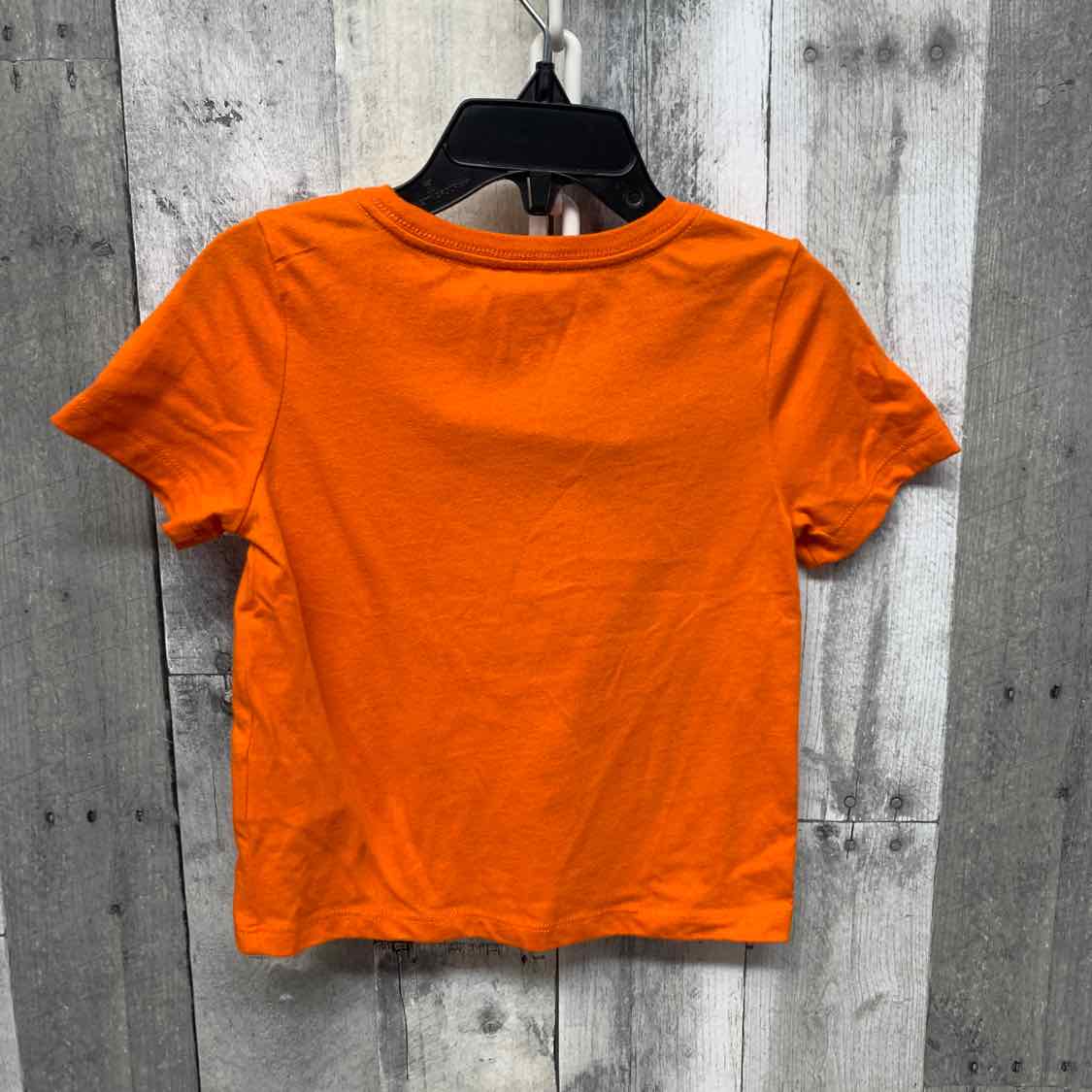 Size 2T Orange Graphic Holiday Brands T Shirt
