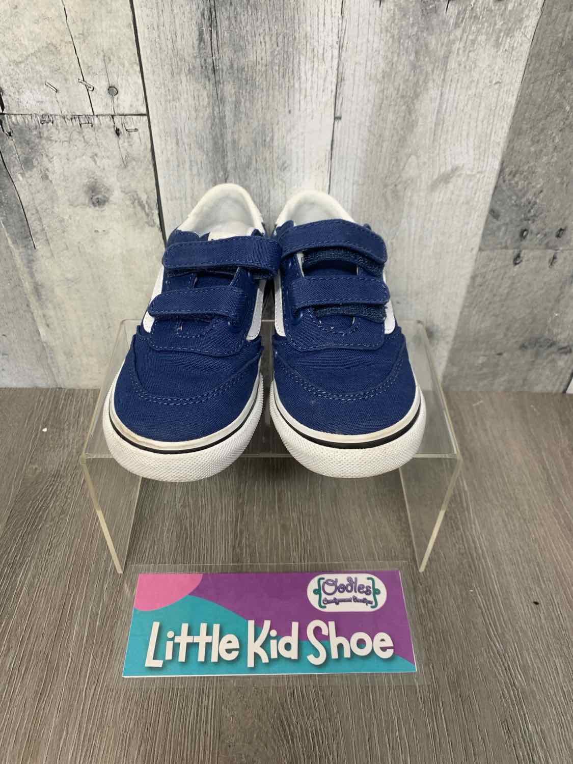 Size 9 Navy/White Vans Sneakers