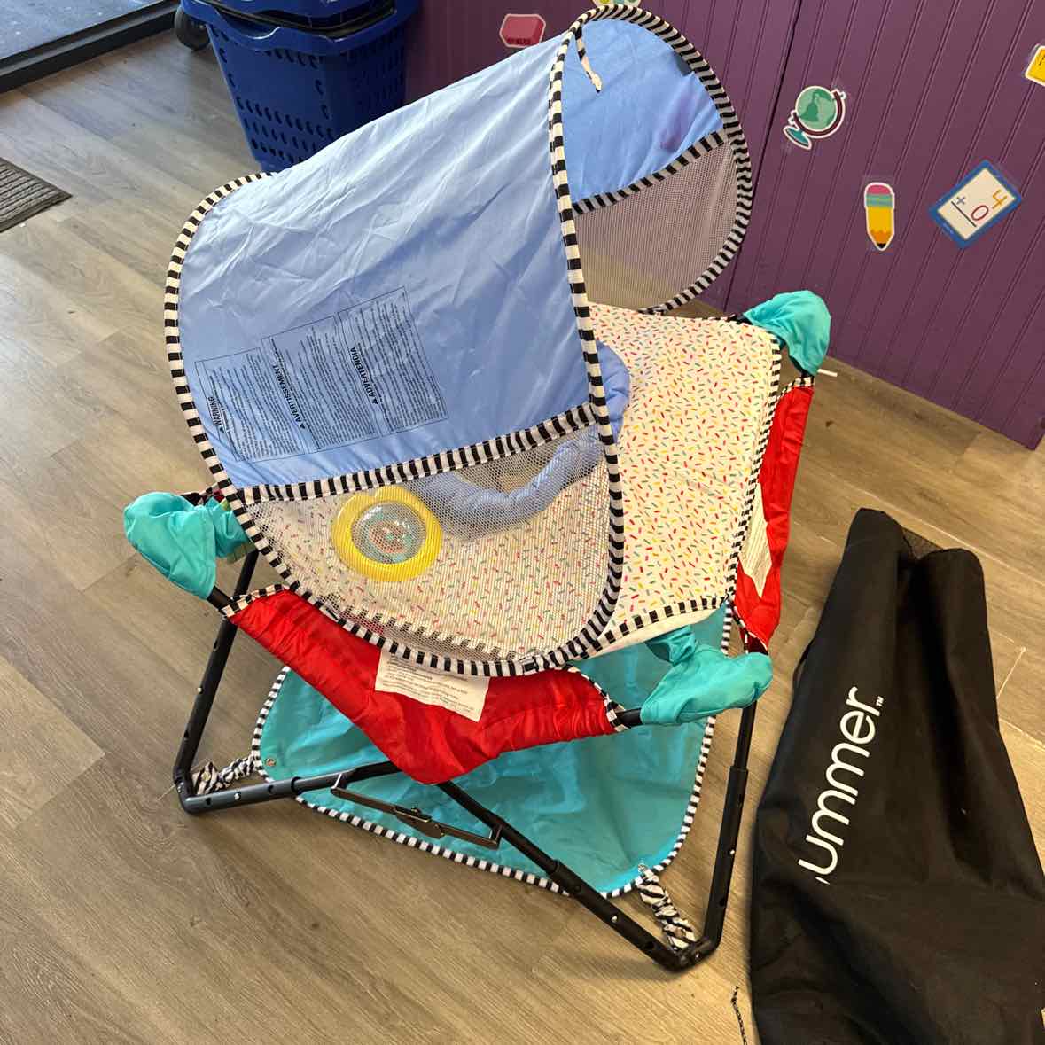 Summer Infant White/Blue Jumperoo