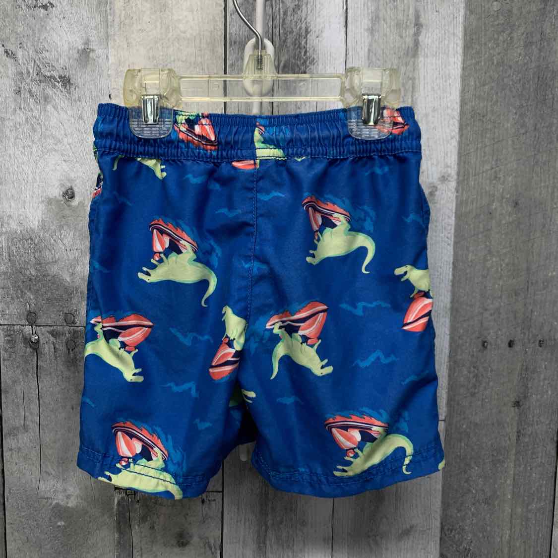 Size 3T Blue Print Child of Mine Swim Trunks