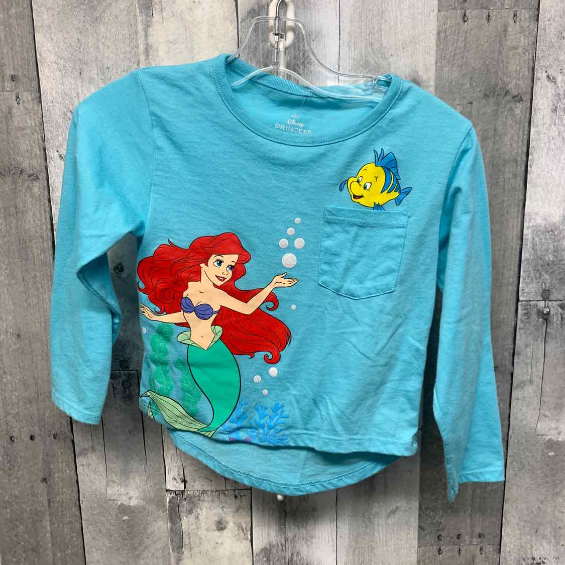 Size 4T Blue Graphic Disney Long Sleeve Shirt