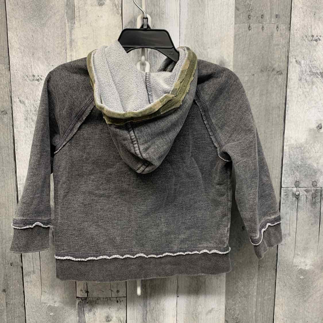 Size 2T Gray/Green Art Class Light Jacket