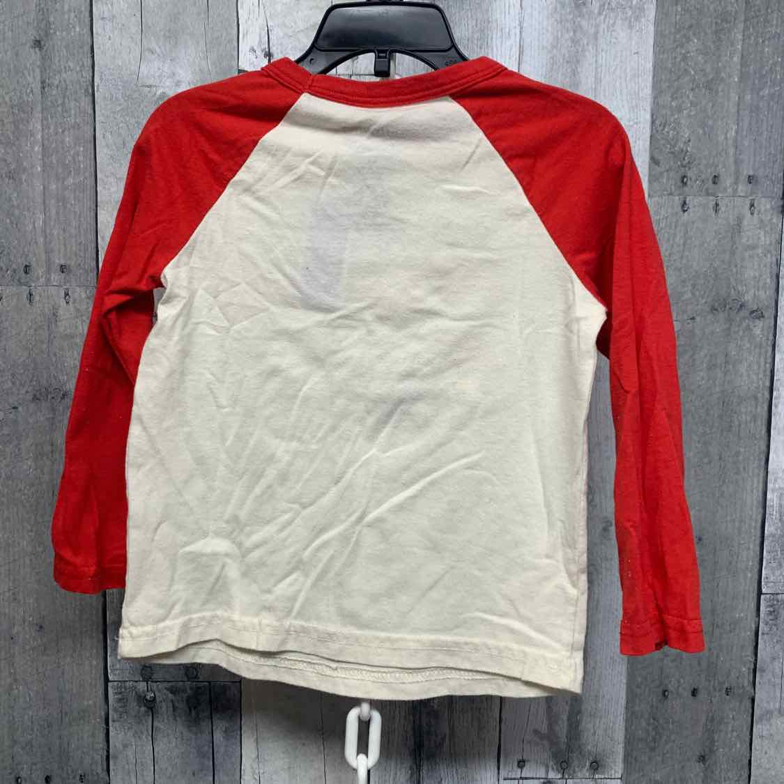 Size 2T Red/Green Jumping Beans Long Sleeve Shirt
