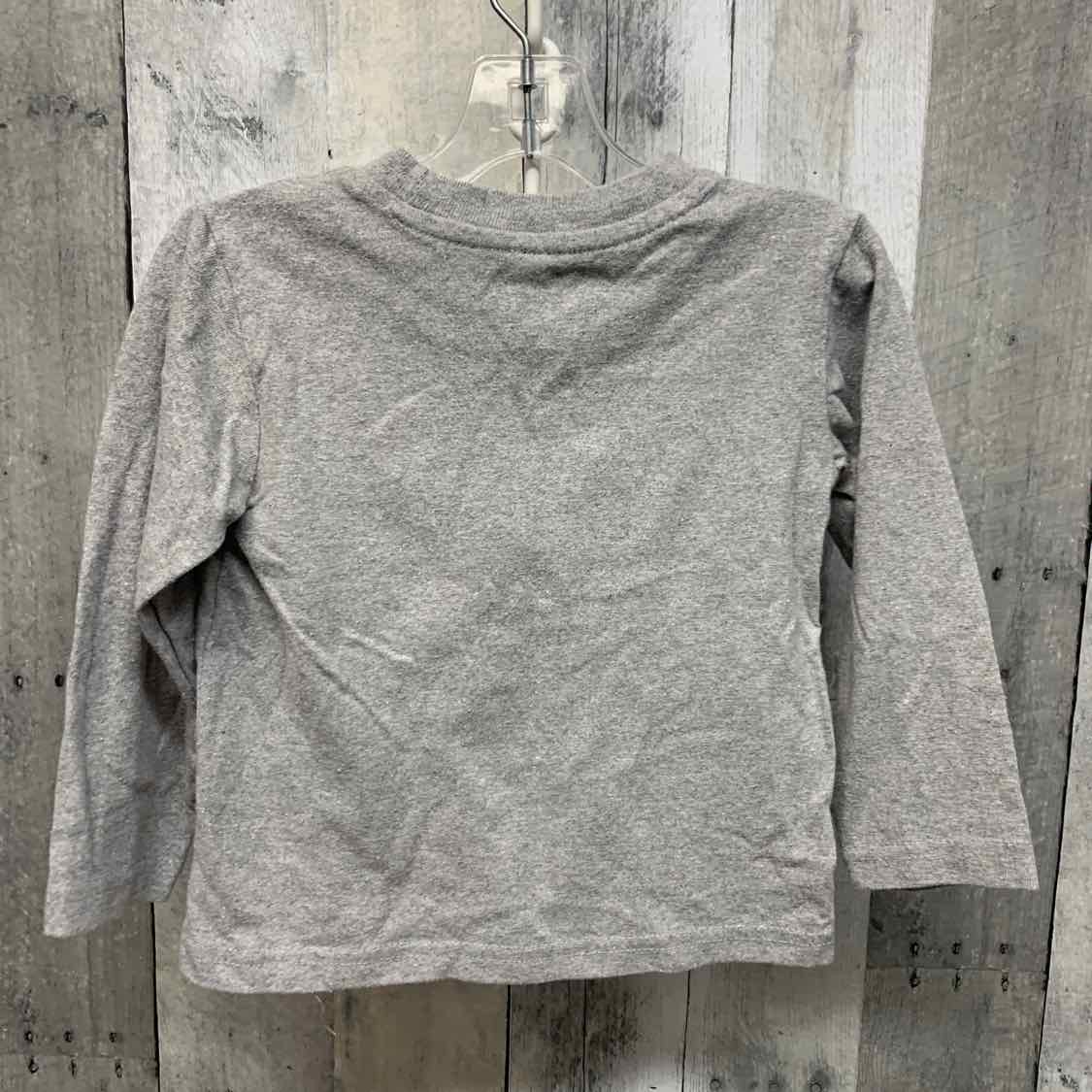 Size 3T Gray Graphic Disney Long Sleeve Shirt