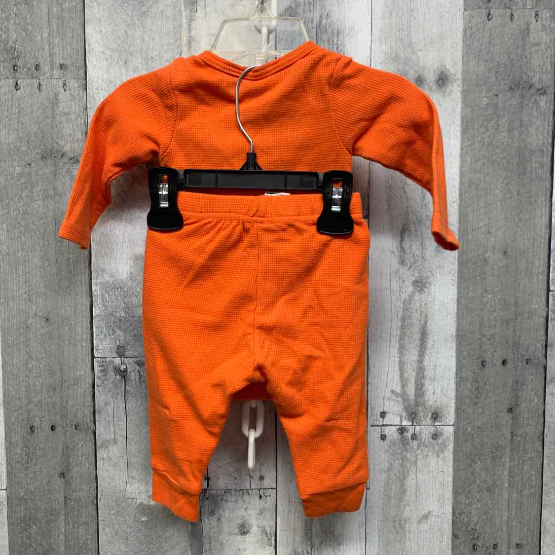 Size 3-6 Months Orange Chick Pea Shirt/Pants