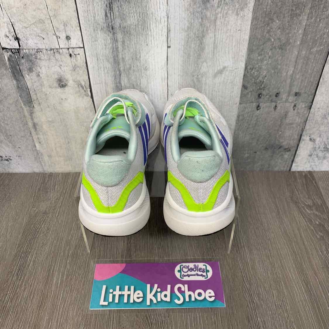 Size 13 Green/Purple Sport Brand Sneakers