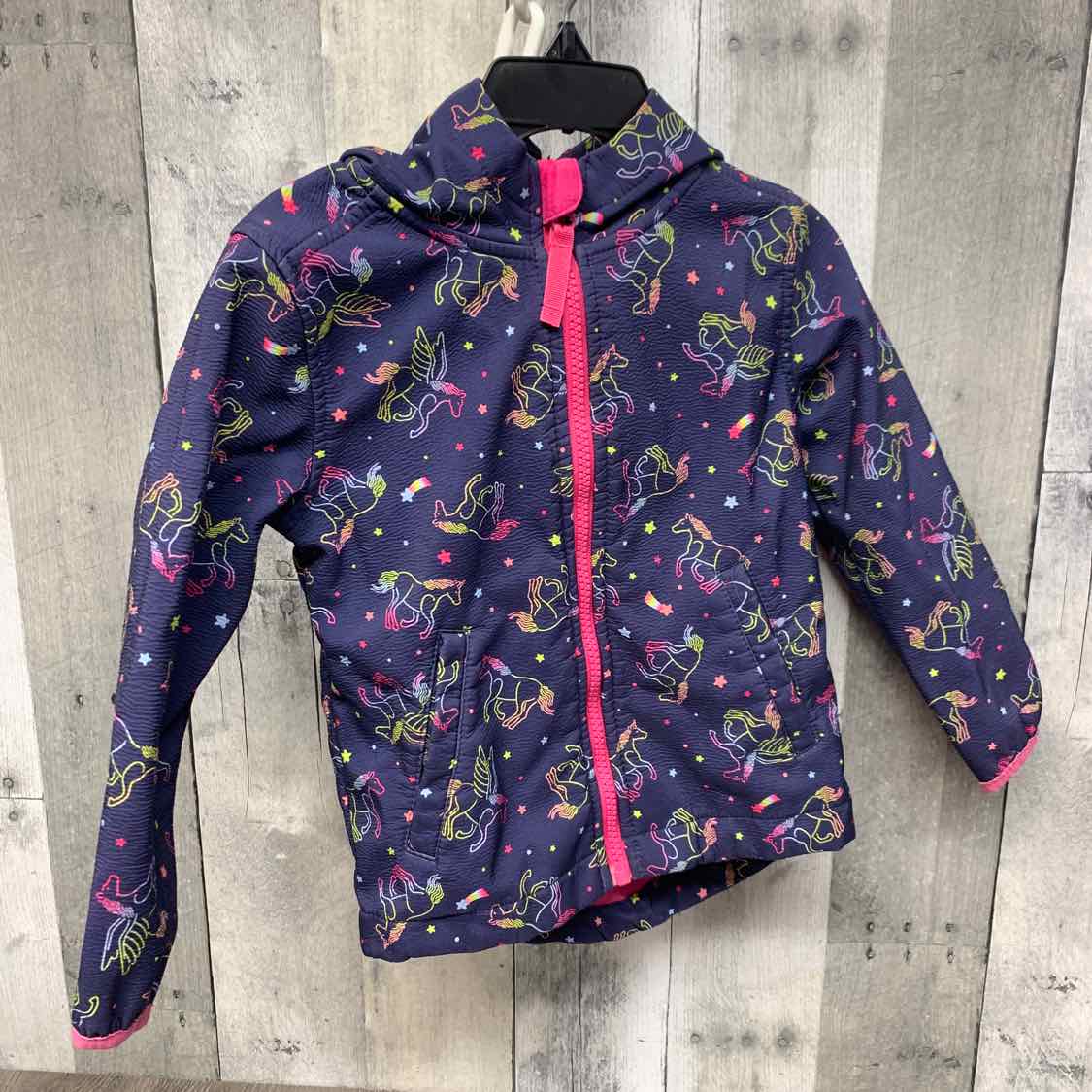Size 3T Navy Graphic Cat & Jack Light Jacket