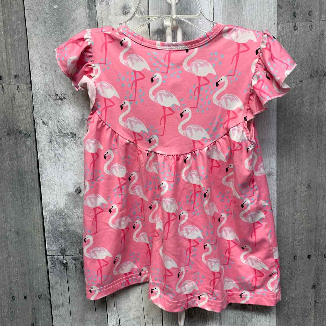 Size 3T Pink Print B Brand Short Sleeve Shirt