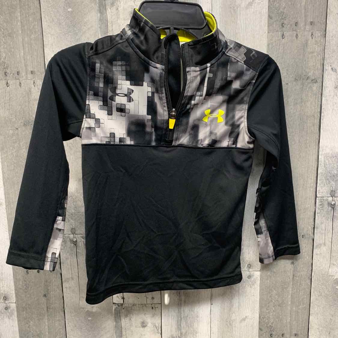 Size 4T Black Sport Brand Long Sleeve Shirt