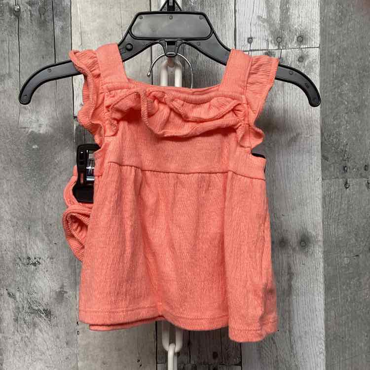 Size 3 Months Coral Carter's Shirt/Shorts