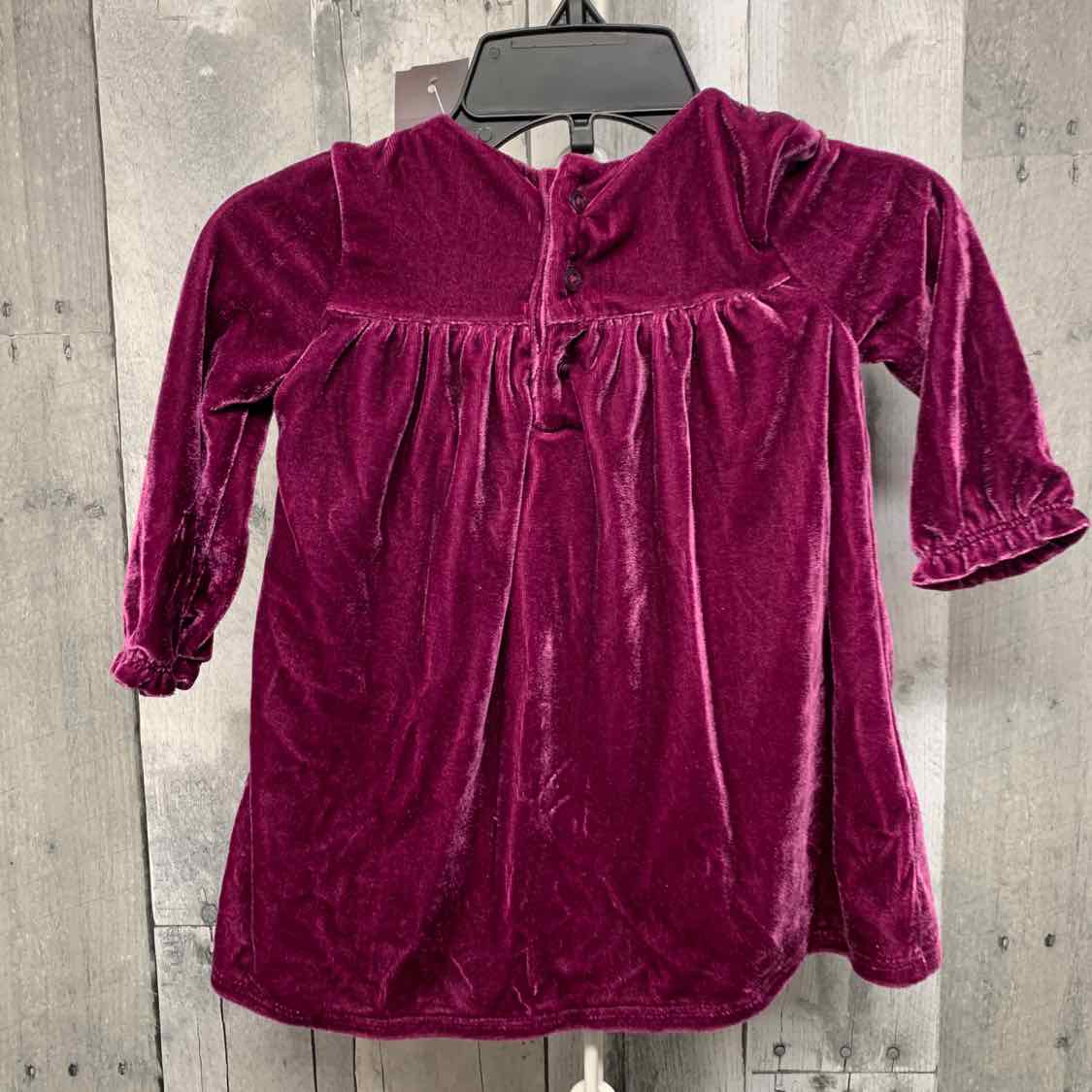 Size 6 Months Purple Just One You LS Dress