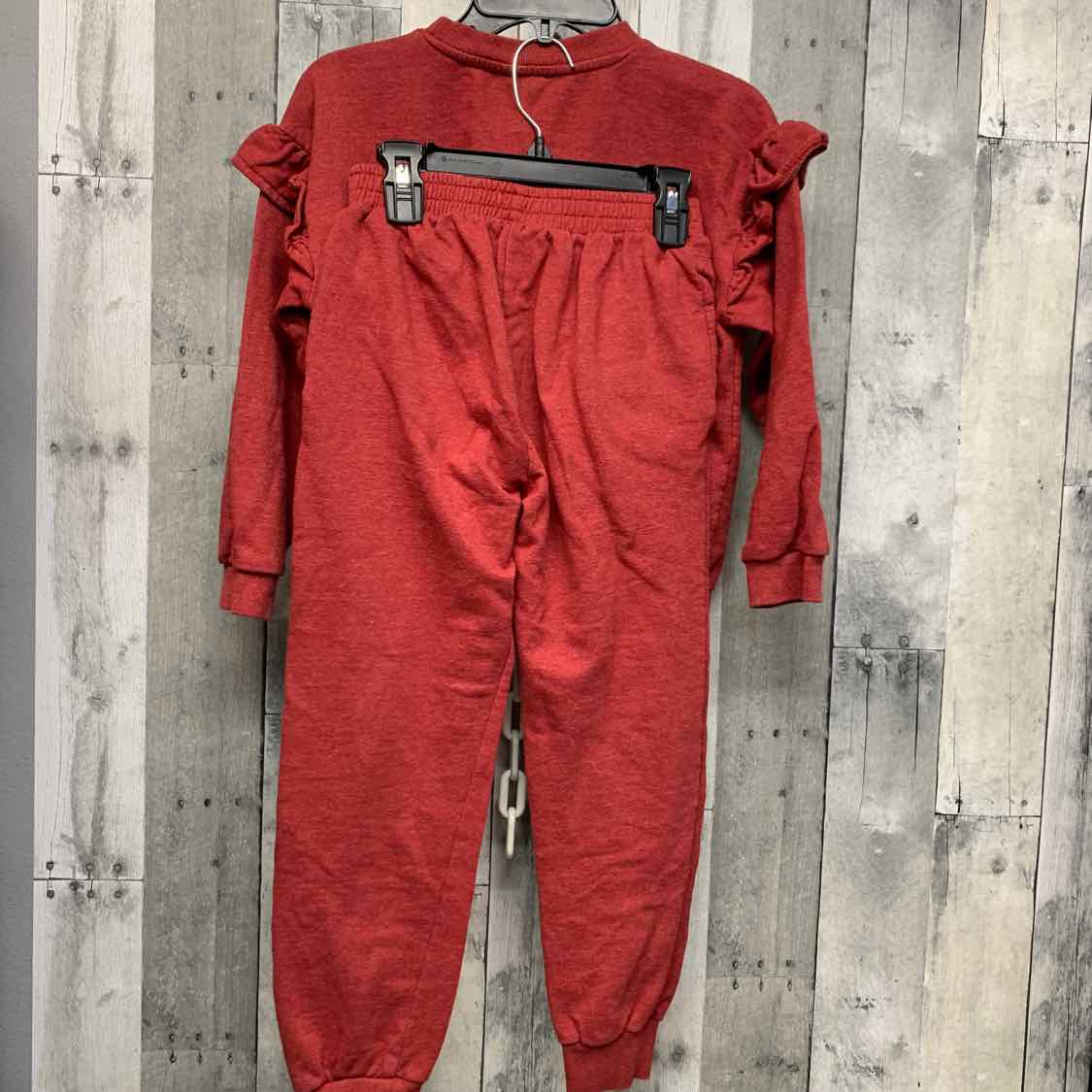 Size 7/8 Red B Brand Sweats - 2pc