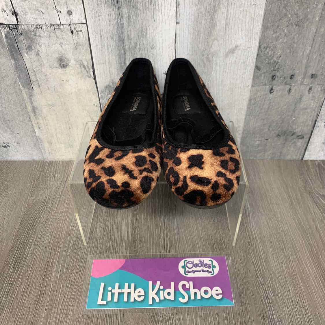 Size 12 Brown Animal Print Sonoma Slip On Shoes
