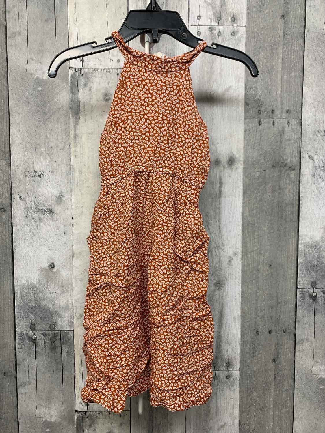 Size 9-12 Months Brown Bailey's Blossoms Romper