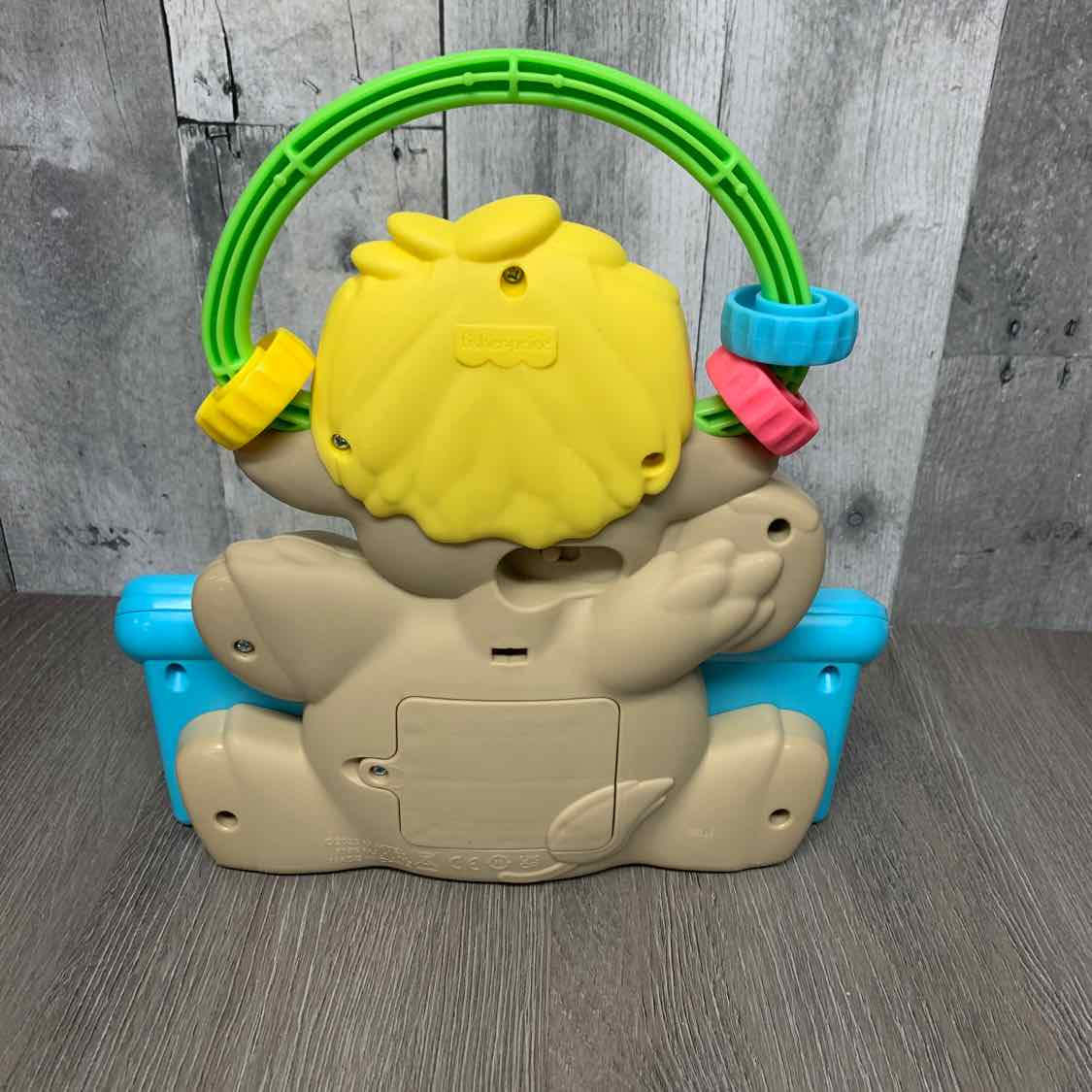 Fisher Price Tan/Blue Interactive Baby Toy