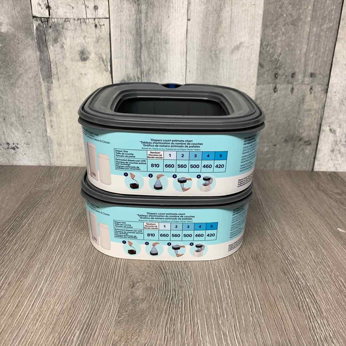 Diaper Genie White Diaper Disposal