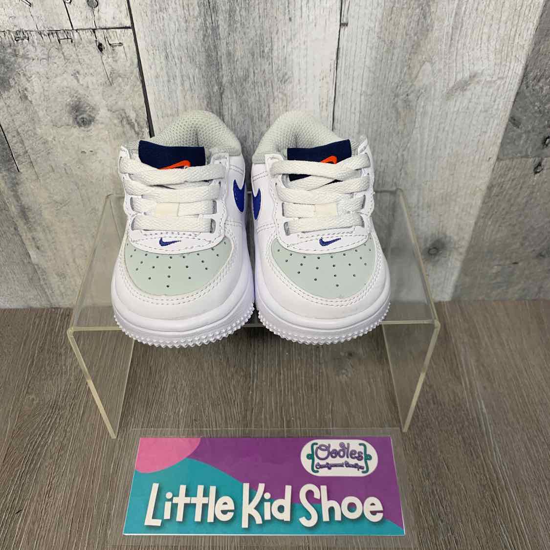 Size 2 White/Gray Sport Brand Sneakers