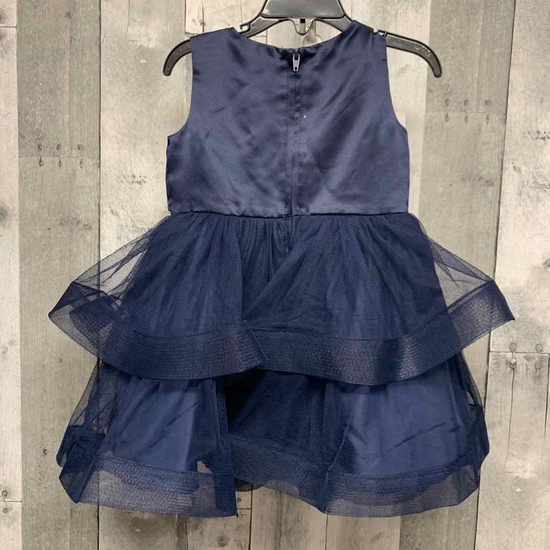Size 2T Navy Bonnie Jean/Baby Dress - Party