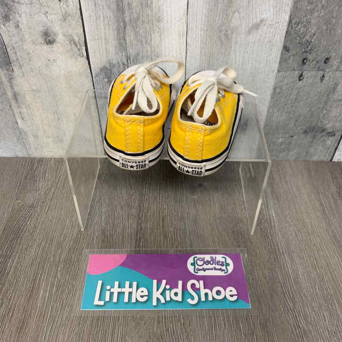 Size 4 Yellow Converse Sneakers - OodlesCB