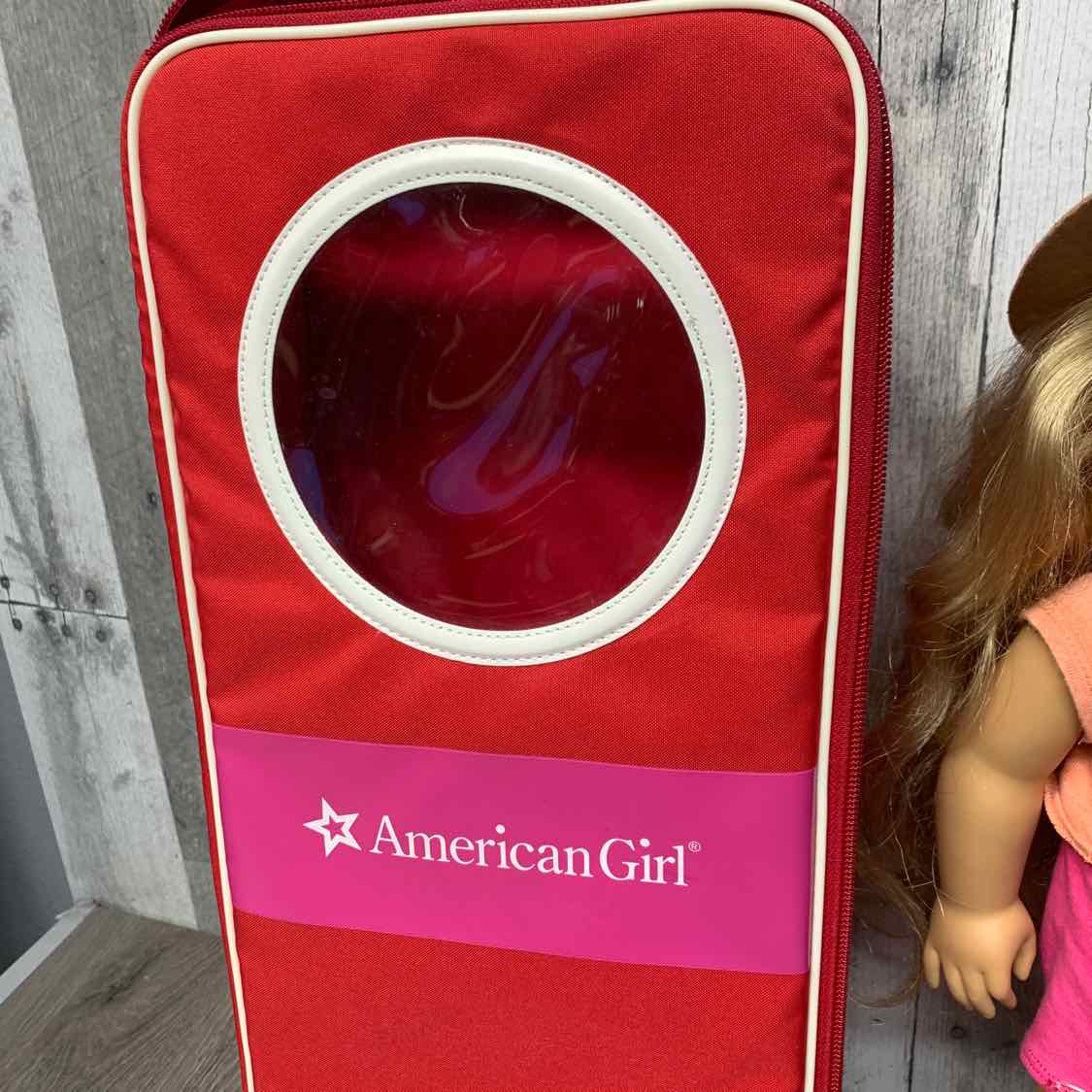 American Girl Pink/Tan Doll