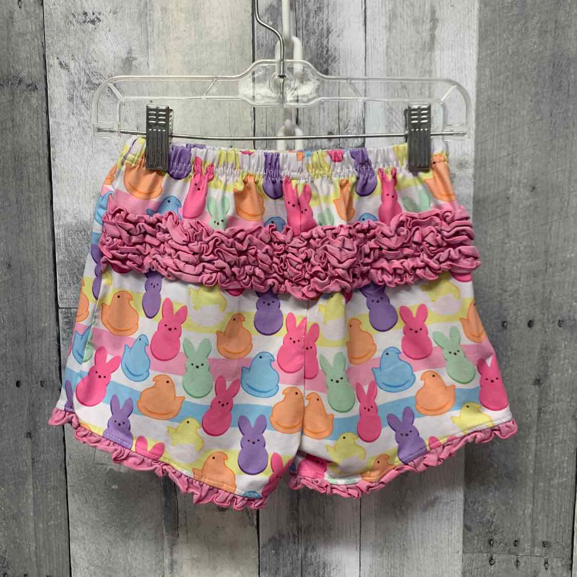 Size 7/8 White/Pink B Brand Shorts