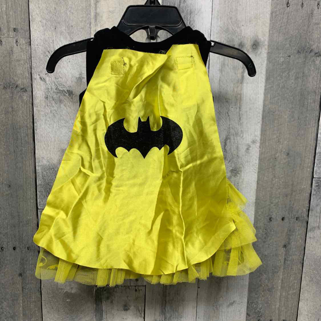 Batman Black/Yellow Size 12 Months Halloween Costume - Little Kid
