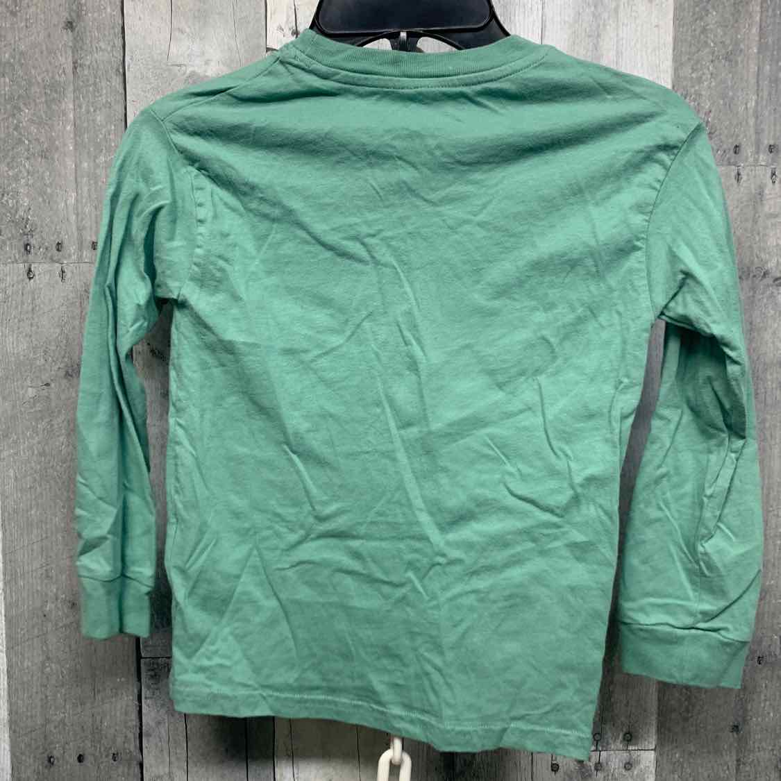 Size 5T Green Graphic Hot Wheels Long Sleeve Shirt