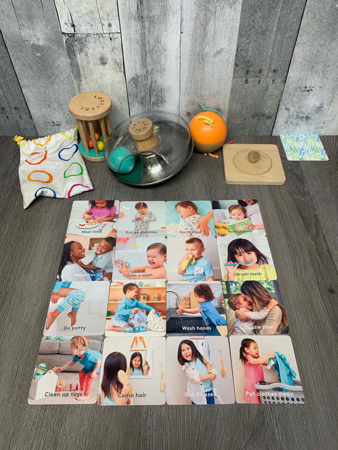 Lovevery Tan/Orange Misc Baby Toy