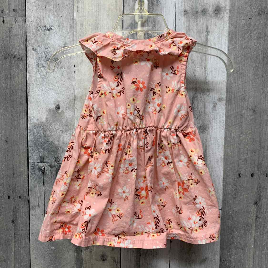 Size 3-6 Months Pink Floral Print Little Lass Dress