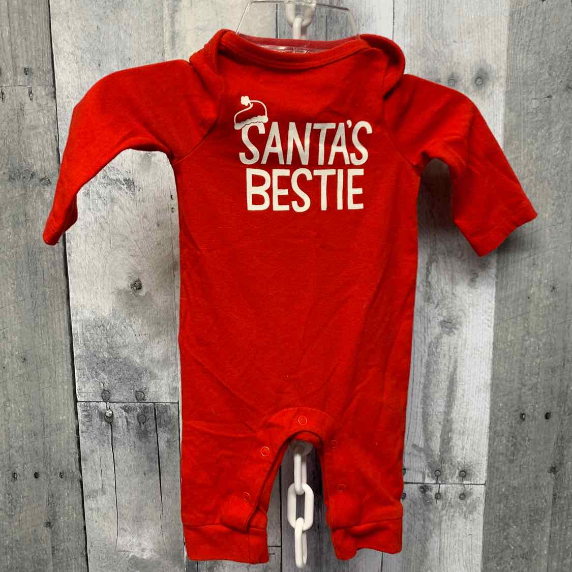 Size Newborn Red Cat & Jack Romper