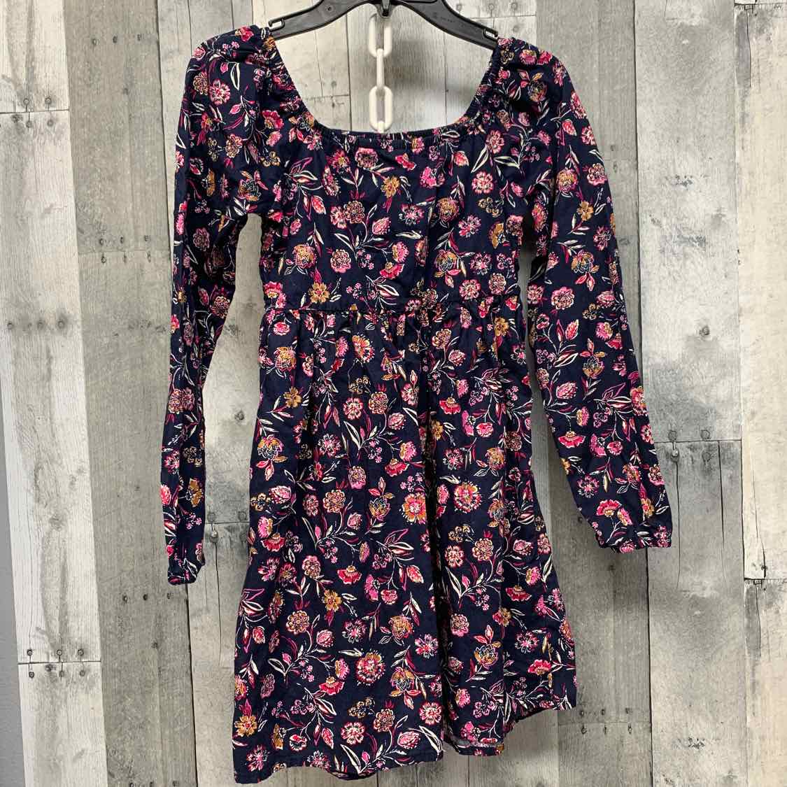 Size 7/8 Navy Gap LS Dress