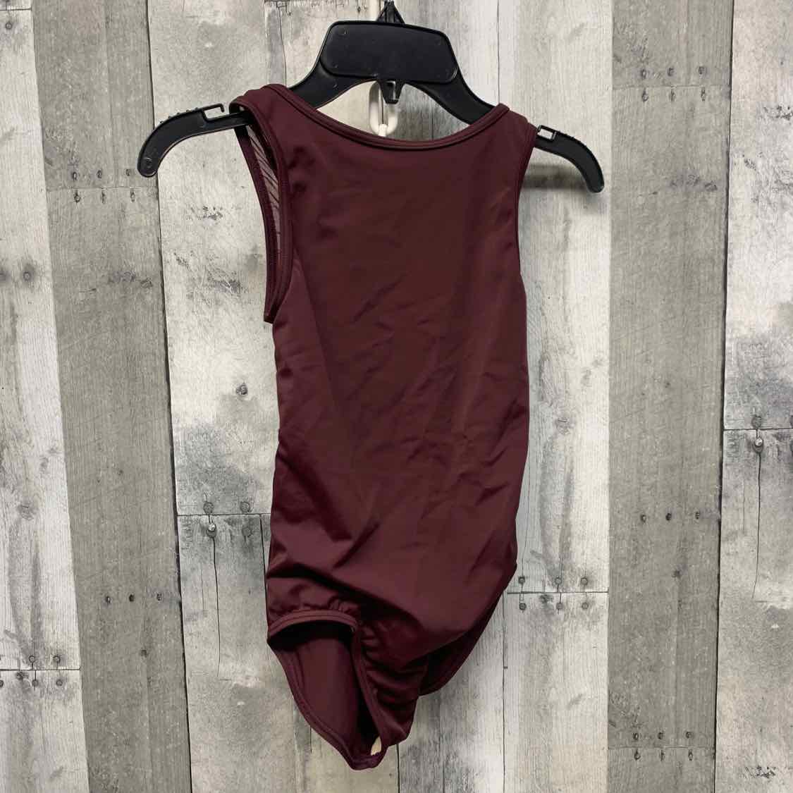 Size Medium Burgundy Balera Leotard