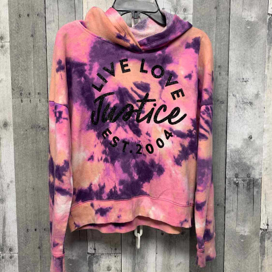 Size Large Purple/Orange Justice Pull Over