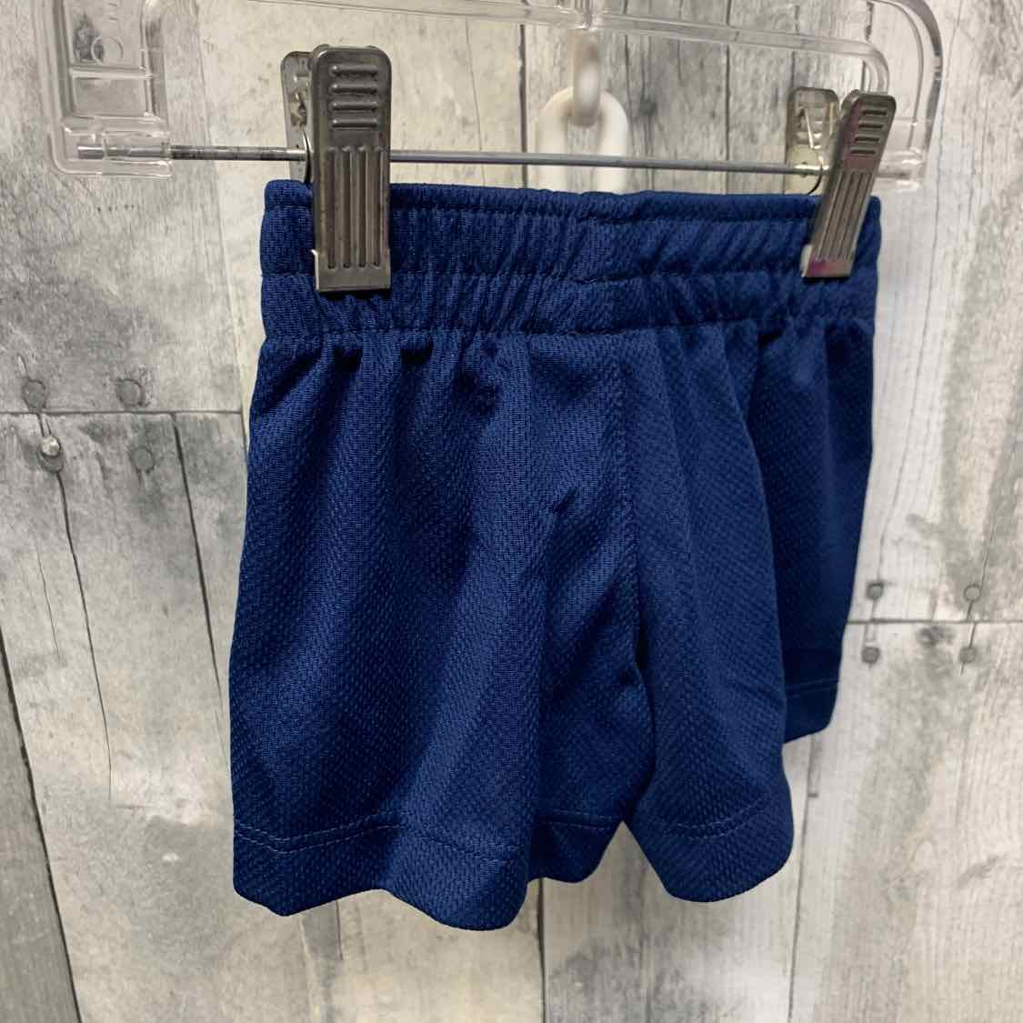 Size 3 Months Navy/White Sport Brand Shorts - Athletic