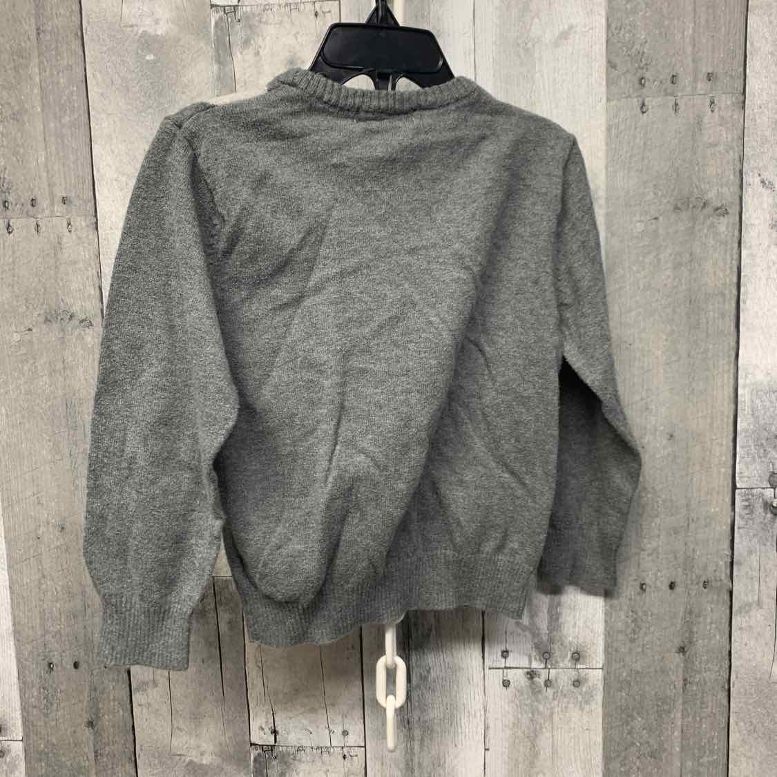Size 2/4 Gray/Black H&M Sweater