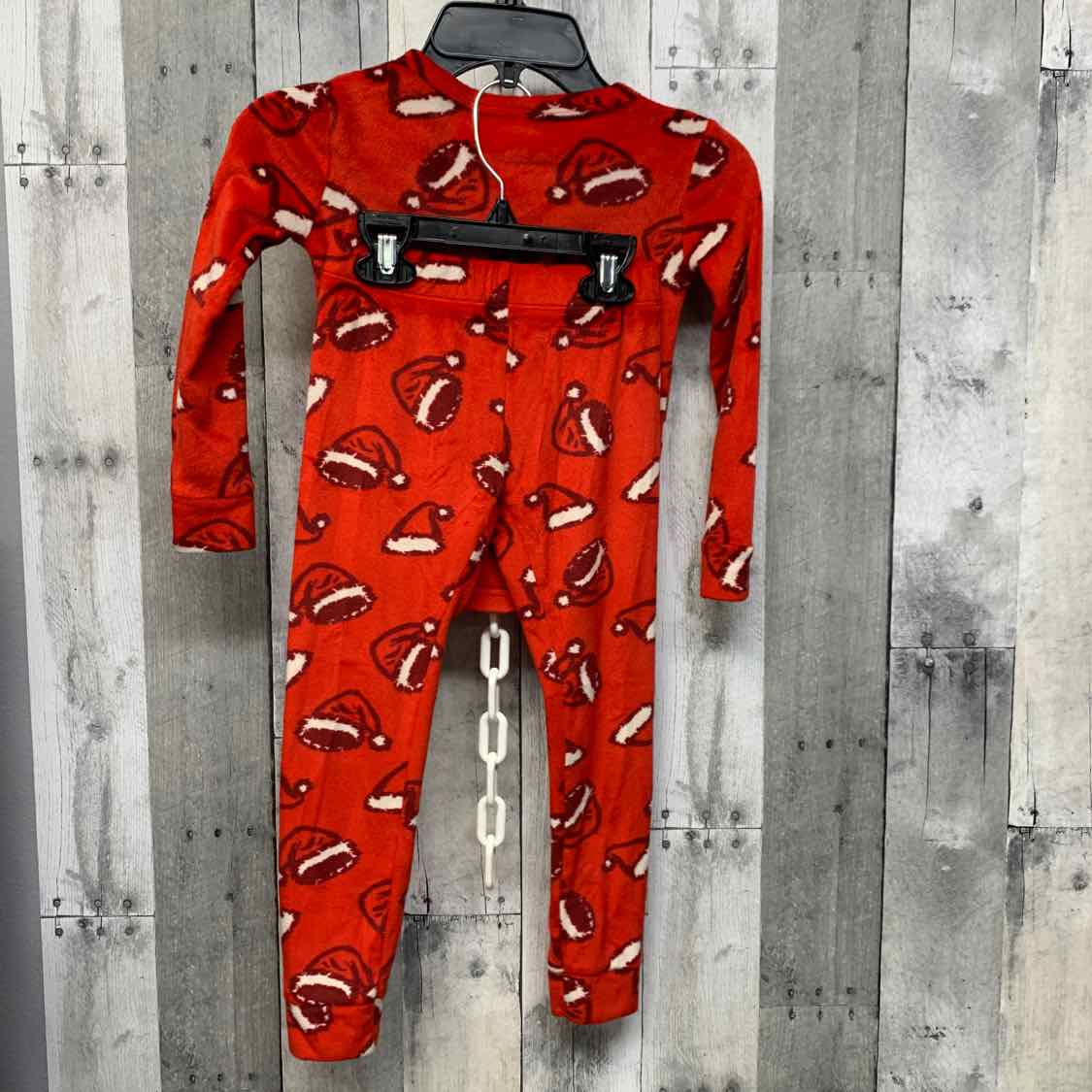 Size 4 Red Print Cat & Jack 2pc PJs