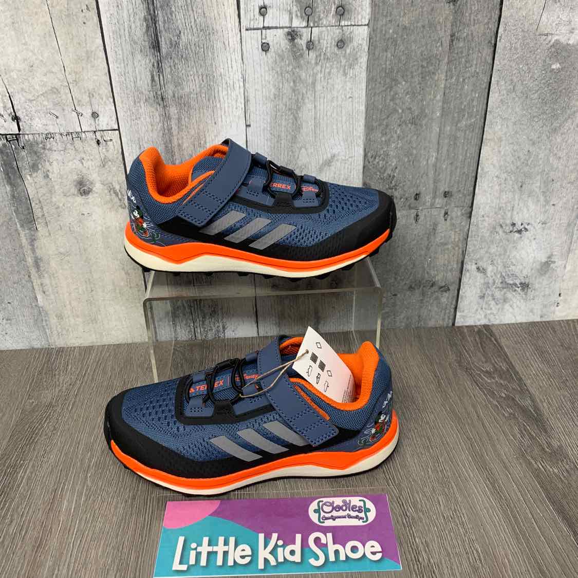 Size 13.5 Blue/Orange Sport Brand Sneakers