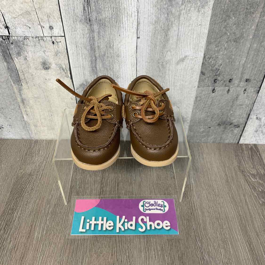 Size 5 Brown/Tan Janie & Jack Loafers
