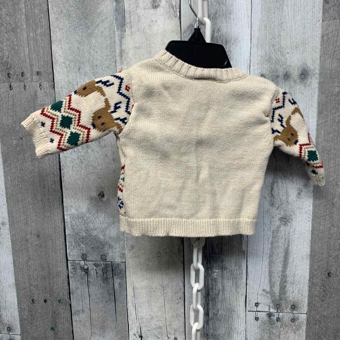 Size Newborn Tan Graphic Carter's Sweater