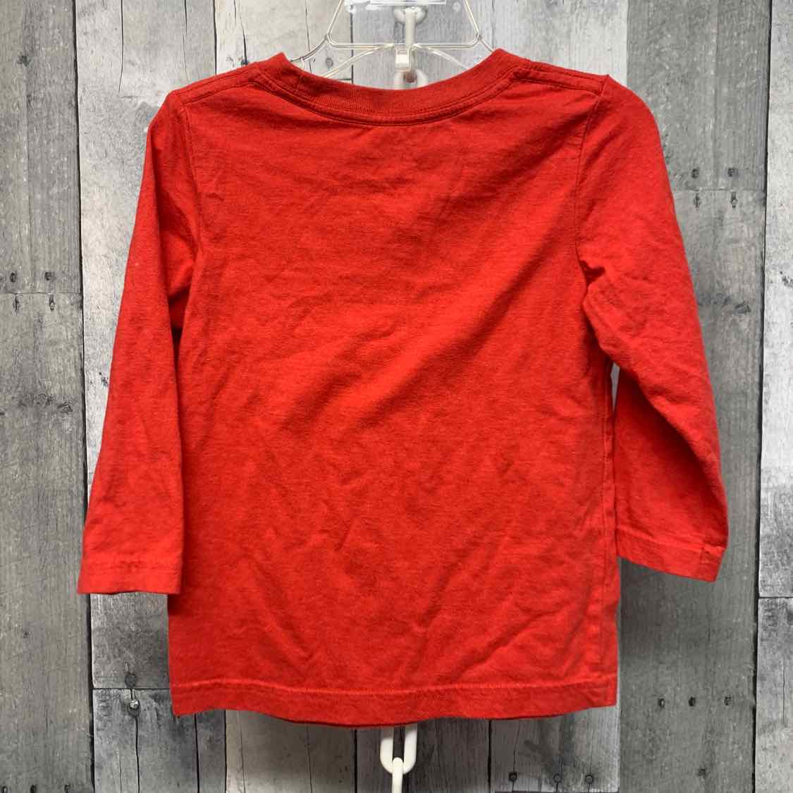 Size 3T Red/White Cat & Jack Long Sleeve Shirt