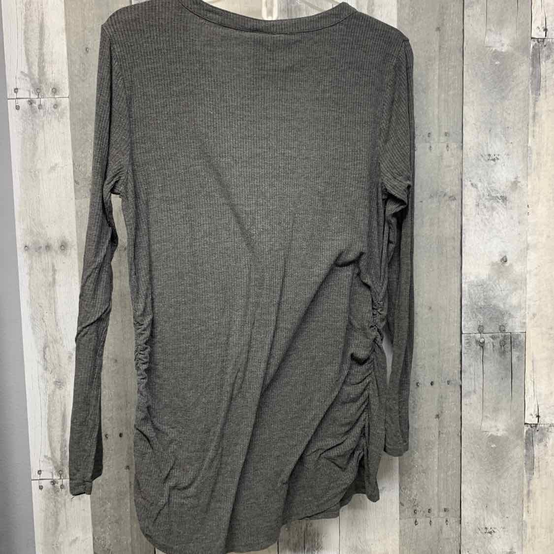 Size 8/10 Gray Time and Tru Long Sleeve Top