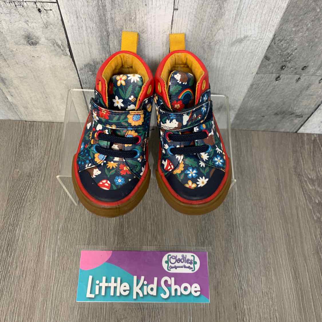 Size 5 Navy Print Name Brand Boots