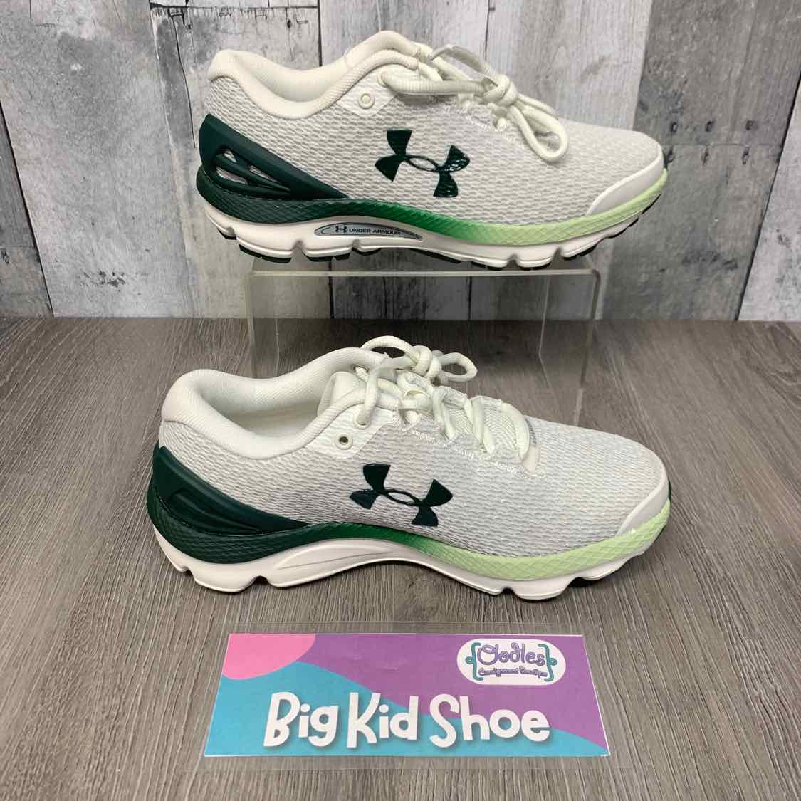 Size 4 Green Sport Brand Sneakers