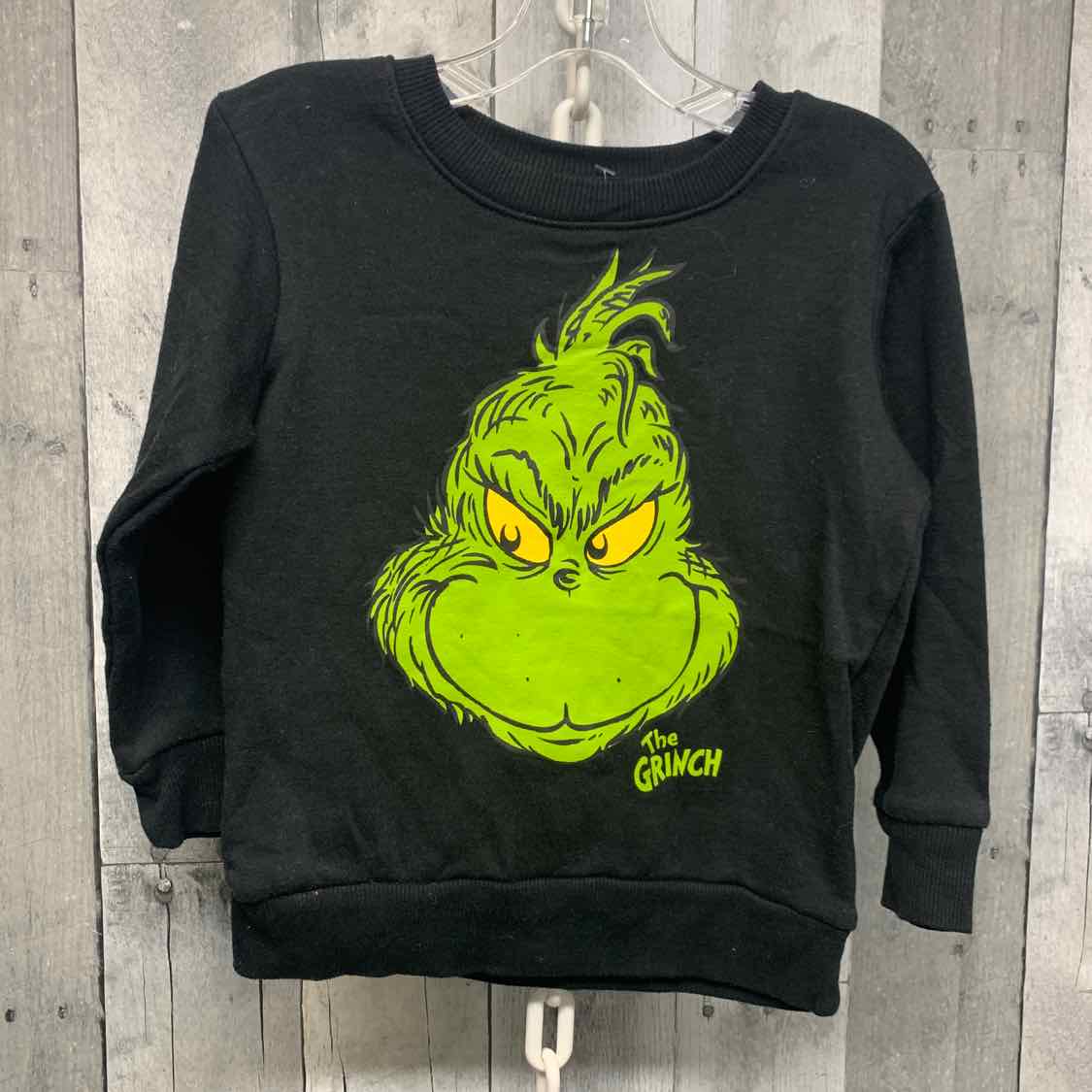 Size 3T Black Graphic Dr Seuss Sweat Shirt