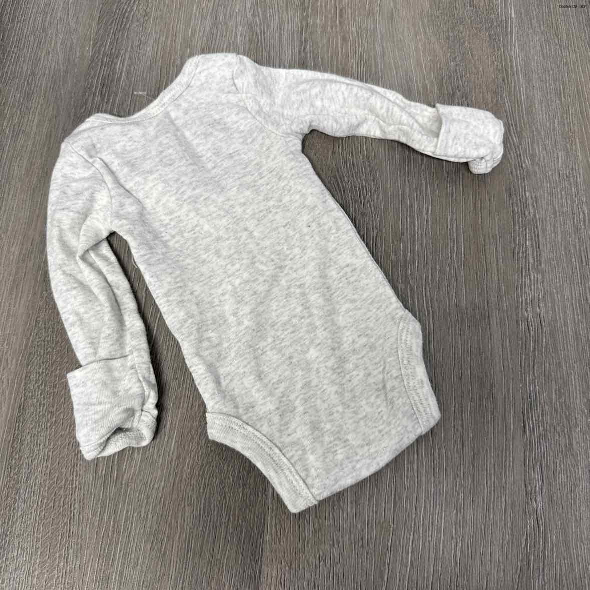 Size Preemie Gray Simple Joys Bodysuit