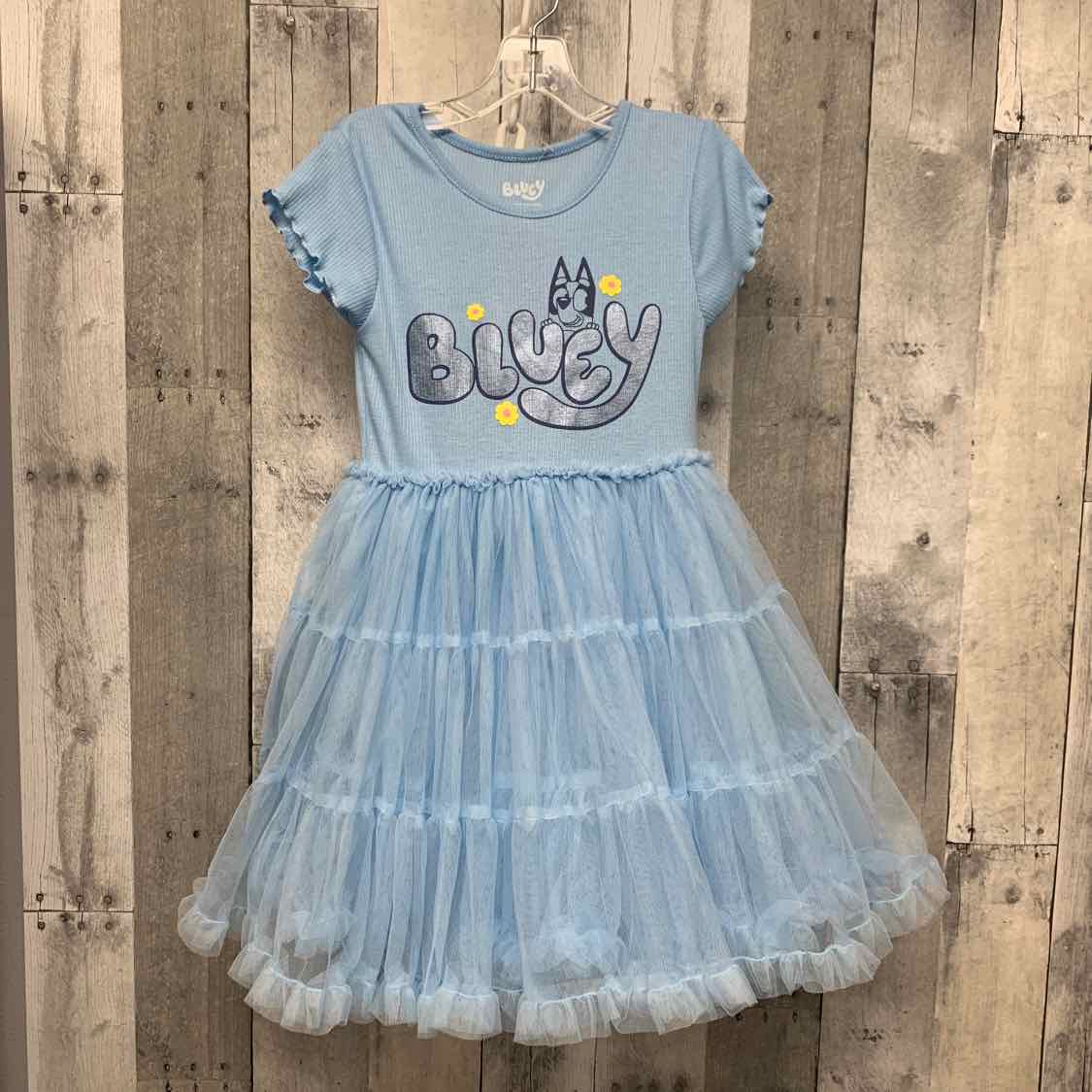 Size 6/6X Blue Print Disney Dress