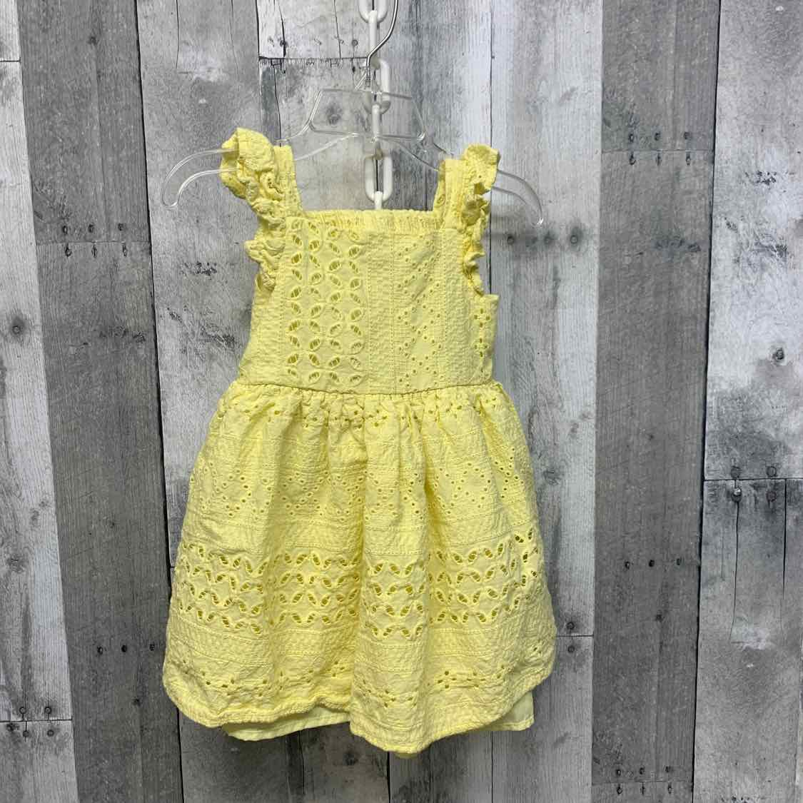 Size 2T Yellow Blueberi Boulevard Dress