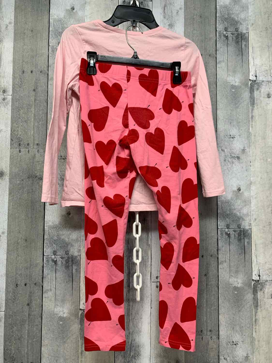 Size 10 Pink Carter's Shirt/Leggings