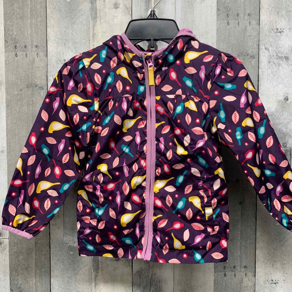 Size 4T Purple Print Cat & Jack Light Jacket
