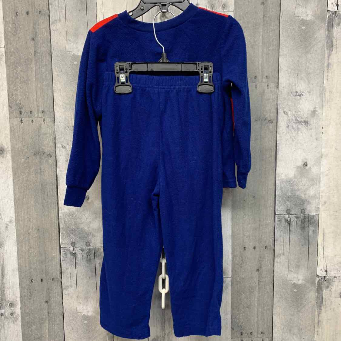 Size 4T Red/Blue Marvel 2pc PJs
